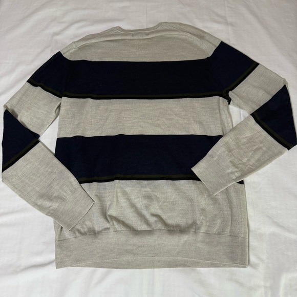 Banana Republic Crew Neck Sweater Mens Size Large Tall 100% Fine Merino Wool - Picture 6 of 6